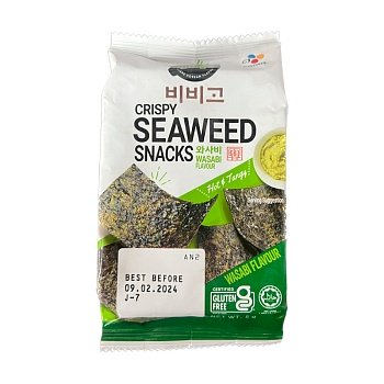 Морская капуста Bibigo Wasabi 5г