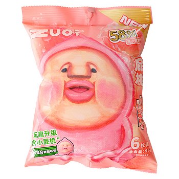 Желе Zuo Kobitos Персик белый 96г