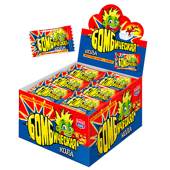 Жевательная резинка Канди Клаб Бомбическая вкус колы 4г