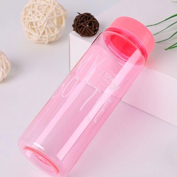 Бутылка Yokee My Bottle глянцевая розовая 500мл