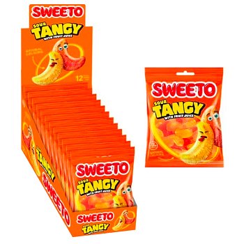 Мармелад Sweeto Tangy Мандариновые дольки 80г