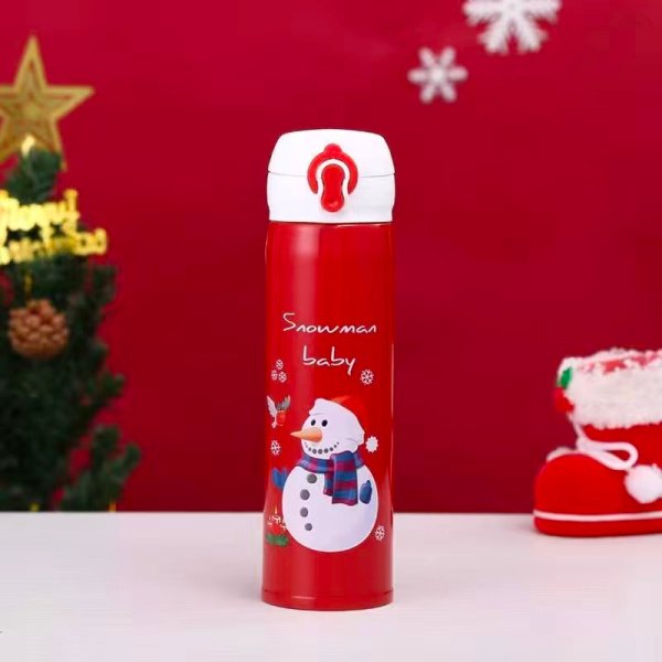 Termos Yokee Snowman krasnyy 500ml