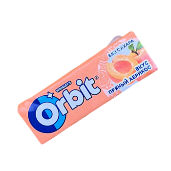 Жевательная резинка Orbit пряный абрикос без сахара 14г