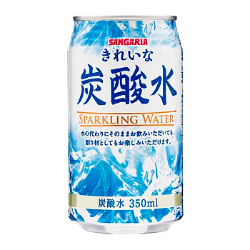 Вода газированная Sangaria Sparkling 350мл