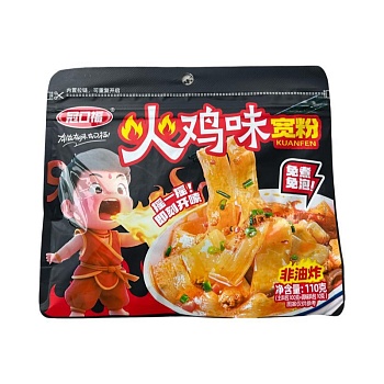 Лапша KUANFEN с кунжутным соусом куриный вкус 110гр