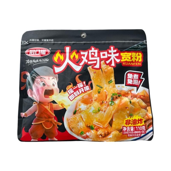 Lapsha KUANFEN s kunzhutnym sousom kurinyy vkus 110gr