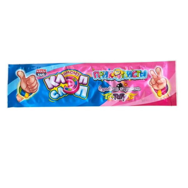Karamel Kandi Klab Klep Slep fruktovaya 1g