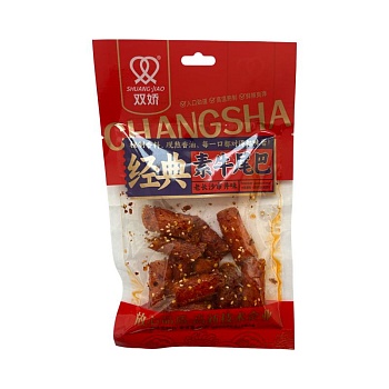 Соевое мясо Shuangjiao Master пряные трубочки 60г