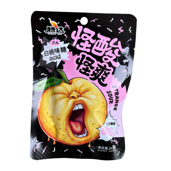 Konfety karamel Tengda Acid Super kislye Fruktovye 24g_2