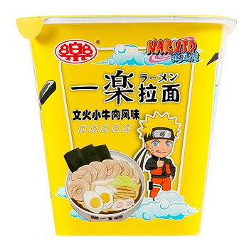 Лапша рамен Yile Naruto умерено острая 100г