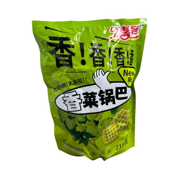 Chipsy risovye Dr.Scallion so vkusom koriandra 218g