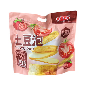 Чипсы ShuYangyang со вкусом томата 188г