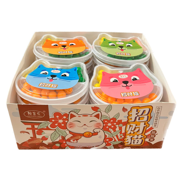 Konfety zhevatelnye Lucky Cat Fruktovye 48g_2