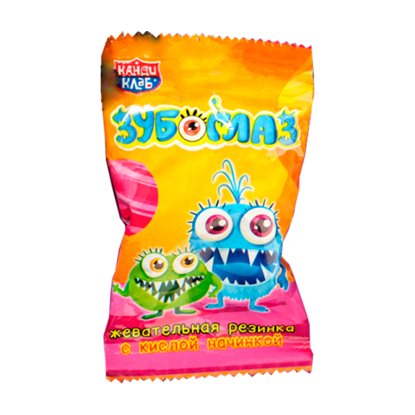 Zhevatelnaya rezinka s kisloy nachinkoy Zuboglaz 13g