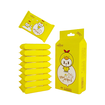 Салфетки влажные Snax mini duck