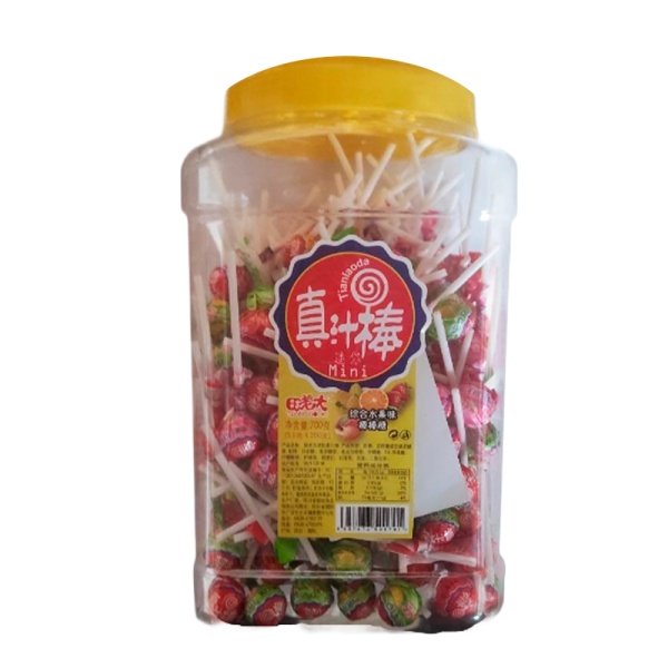 Ledentsy na palochke Tianlaoda Mini Fruktovye 200sht