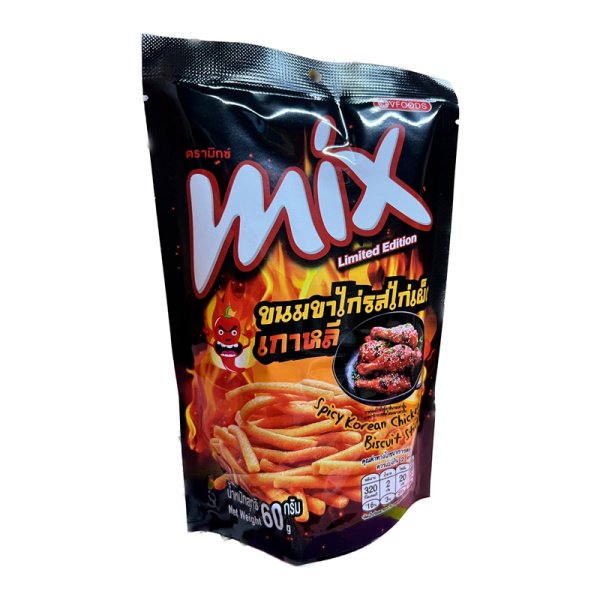 Palochki VFoods Mix khrustyashchie so vkusom ostroy koreyskoy kuritsy 60gr