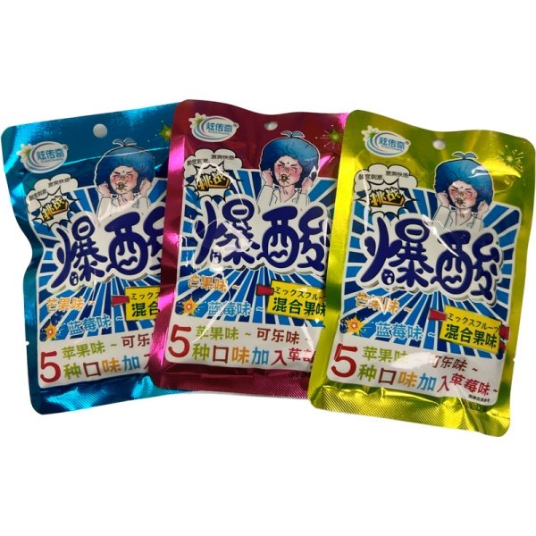 Ledentsy XuanChuanQi Super Kislye Fruktovye 22g