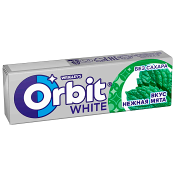 Жевательная резинка Orbit мята и ментол без сахара 14г