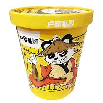 Лапша Tengjiaojilamian с креветками в кислом соусе 111г