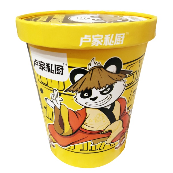 Lapsha Tengjiaojilamian s krevetkami v kislom souse 111g