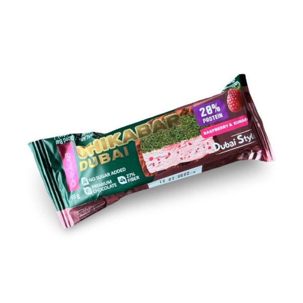 Batonchik Chikalab Malina s fistashkoy i khrustyashchim testom 45g