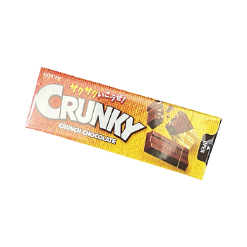 Шоколад Lotte Crunky хрустящий 33г