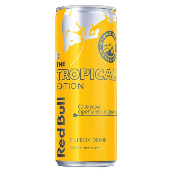 Napitok energeticheskiy Red Bull Tropical Edition 250ml