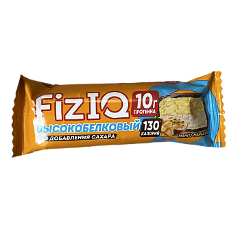 Батончик протеиновый "FizlQ" со вкусом манго без добавления сахара 50г