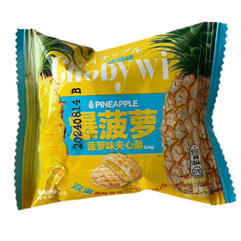 Пирожное Chobywi с ананасовой начинкой 