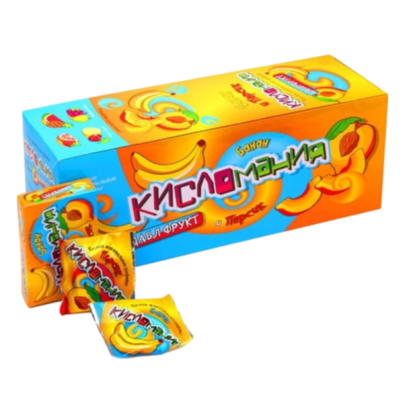 Zhevatelnaya konfeta Kandi Klab kislo-maniya 14g