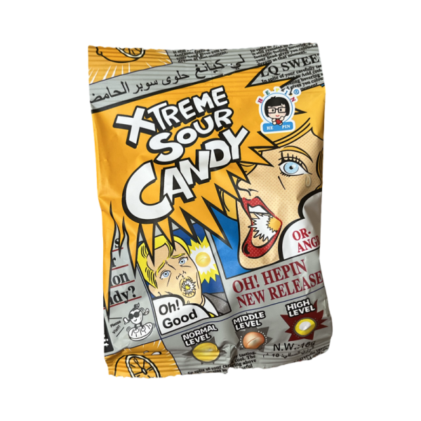 Konfety Deer DaDa Hepin super kislye fruktovye 18g