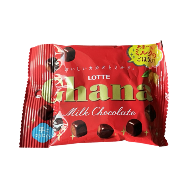 Shokolad Gana molochnyy Lotte m/u 37g