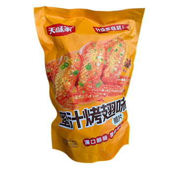 Чипсы Tianweijia со вкусом медовых крылышек на гриле 318г