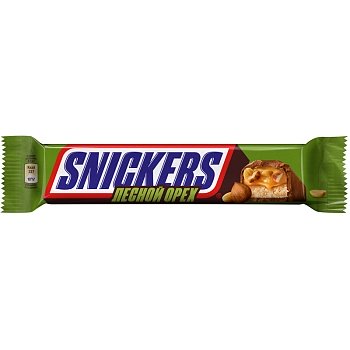 Шоколадный батончик Snickers Лесной Орех 81г