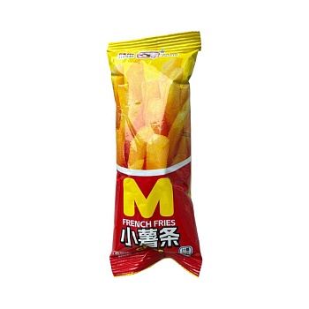 Чипы Jiahai Shipin со вкусом карфотеля фри с кетчупом 14г