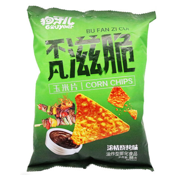 Chipsy Gouyaer Triangl shashlyk barbekyu 88g