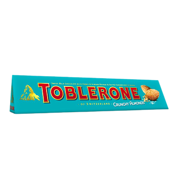 Шоколад Toblerone молочный с миндалем и соленой карамелью 100г
