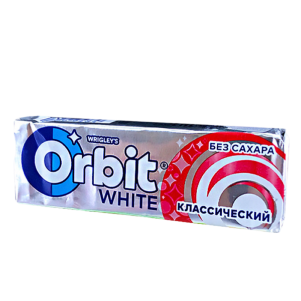 Zhevatelnaya rezinka Orbit klassicheskiy bez sakhara 14g