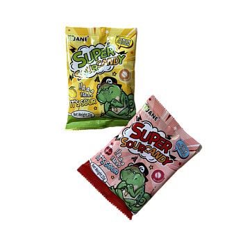 Конфеты Ujane Super Sour супер кислые со вкусом колы 20г