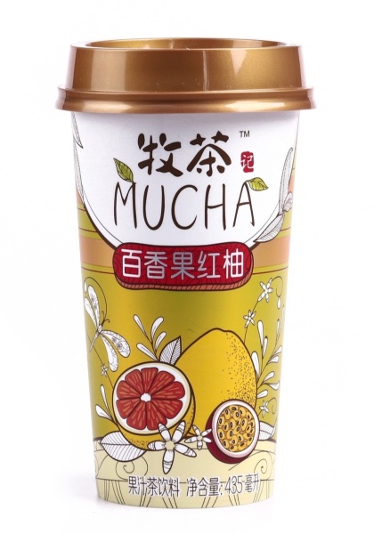 Chay Mucha fruktovyy so vkusom marakui i pomello 435ml