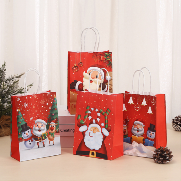 Paket podarochnyy Snax Merry Christmas SY-020L-1 33x26x12