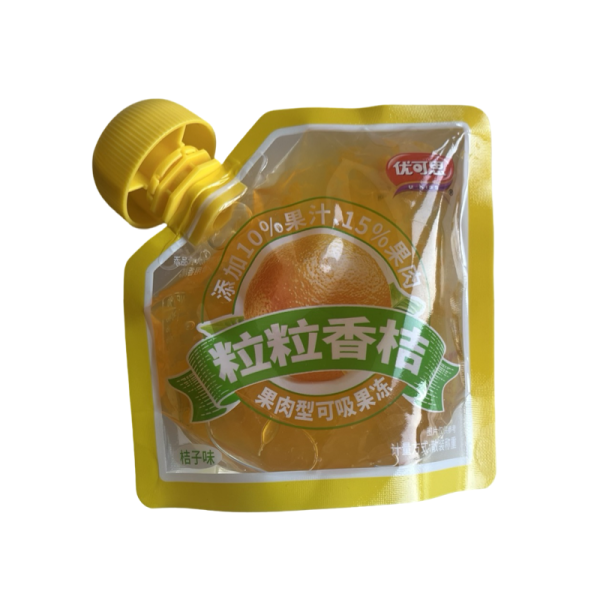 Zhele pitevoe U.Kiss s kusochkami apelsina 80g