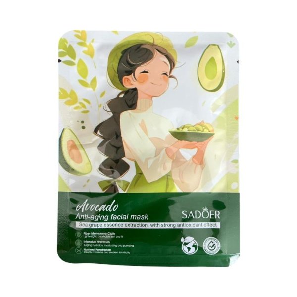 Maska Sadoer dlya litsa antivozrastnaya Avokado 25g