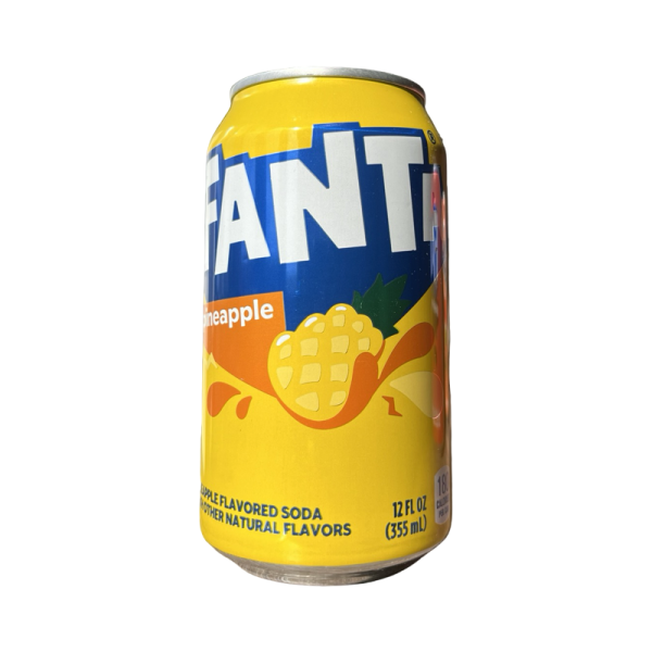 Napitok Fanta b/a gazirovannyy so vkusom ananasa 0,35l