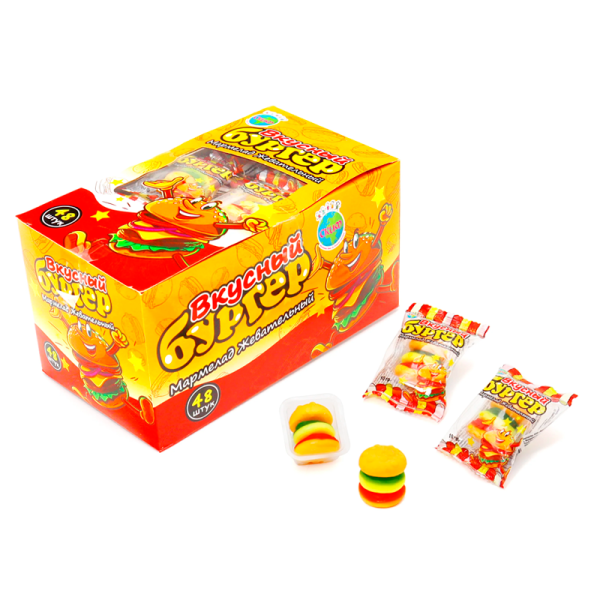 Marmelad Burger fruktovyy 10g