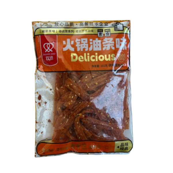 Soevoe myaso Shuangjiao Celebrity s semechkami 102g