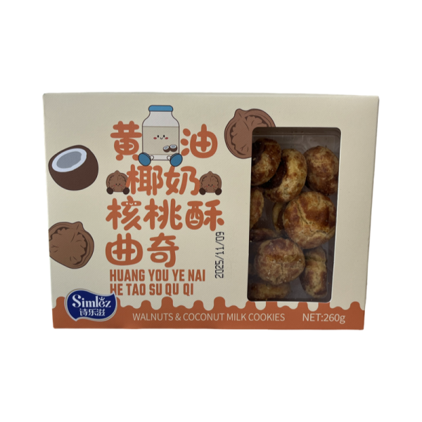 Pechene Simlez pesochnoe s kokosovym molokom i gretskim orekhom 260g