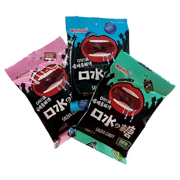 Леденцы WanHeDa вкусовой микс 25г