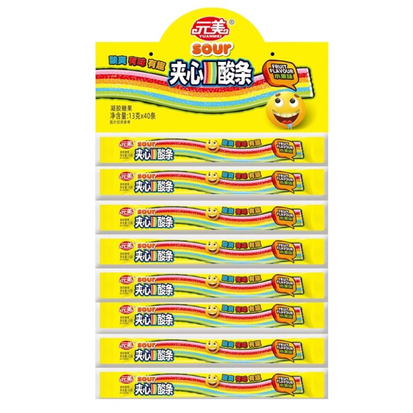 Marmelad Yuanmei Sour Kislyy 13g